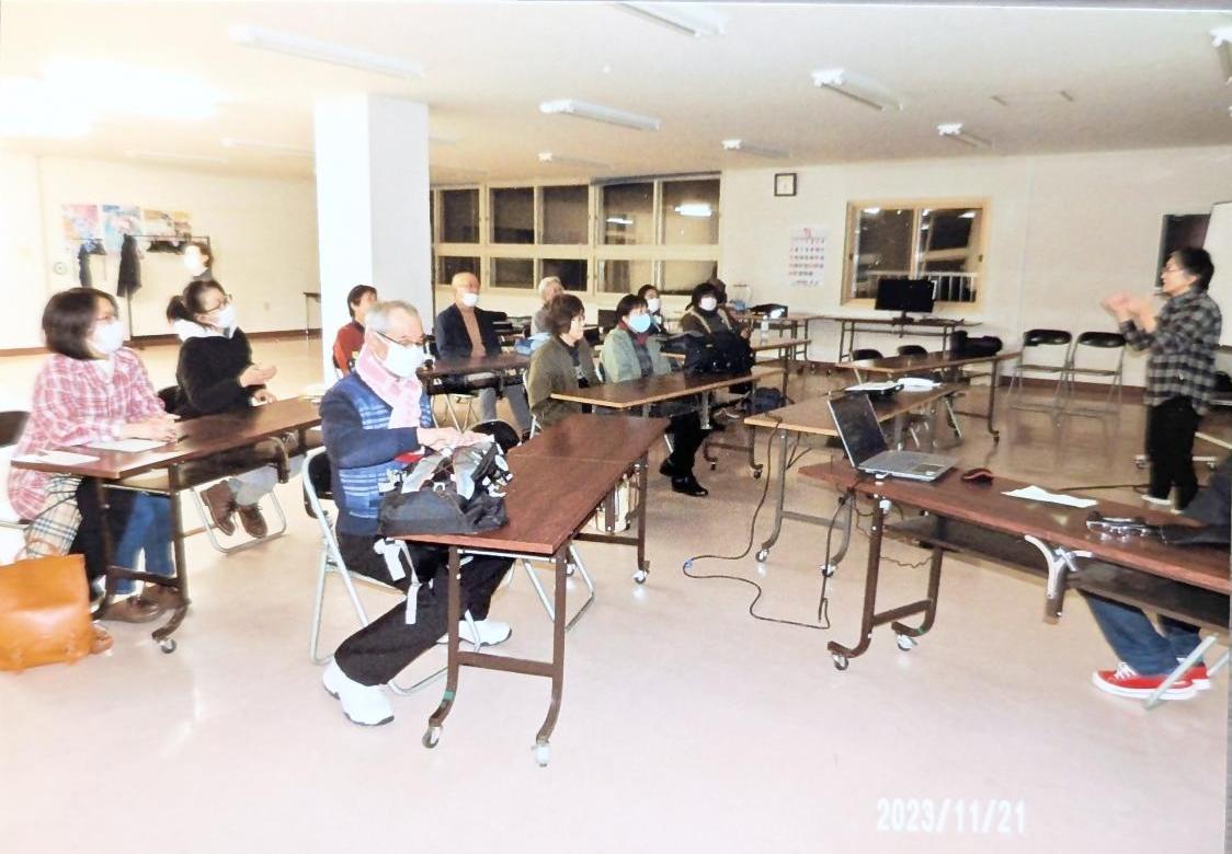 士別手話サークルの活動のようす