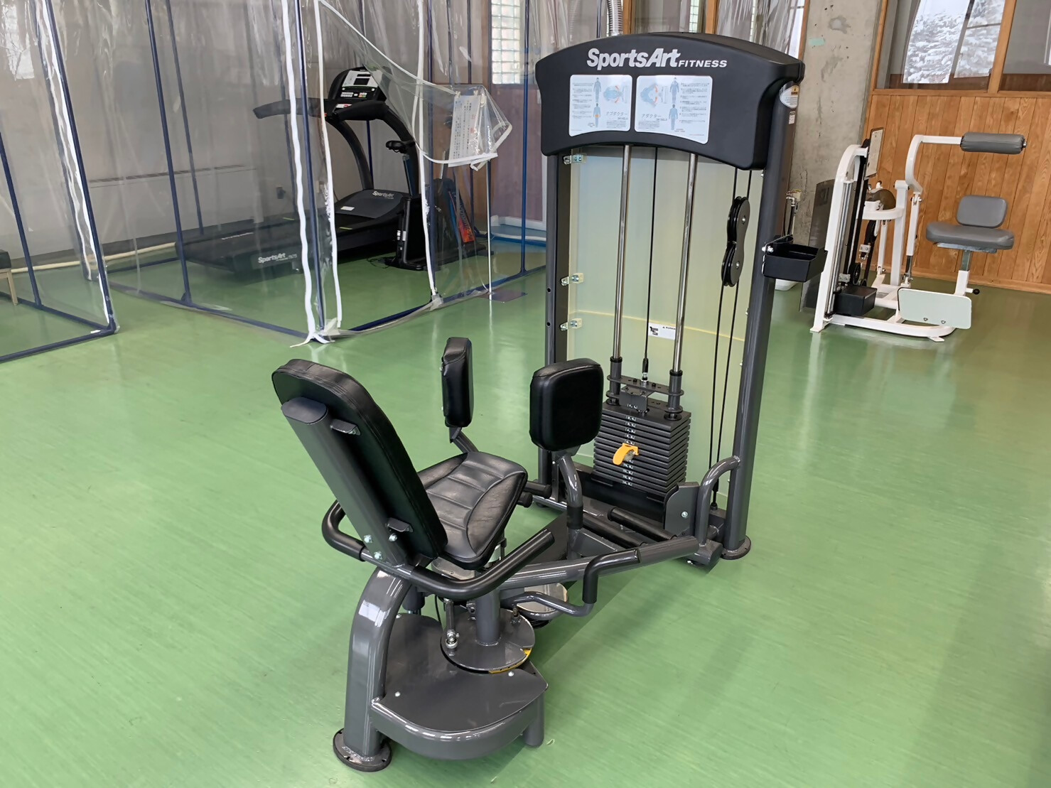 トレセンのトレーニング機器1