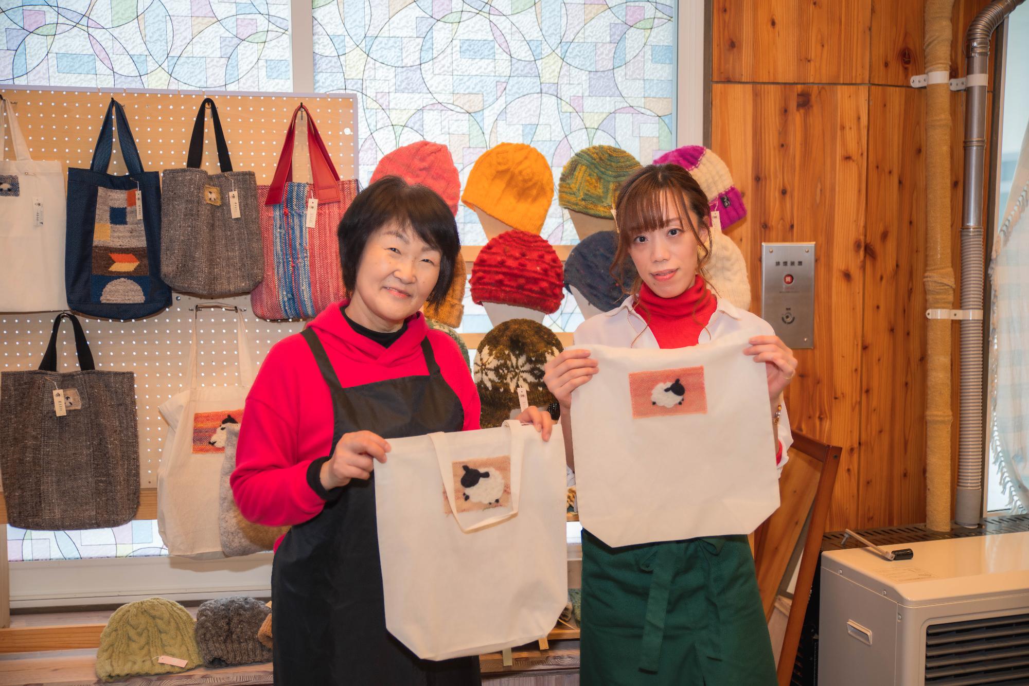 めんよう工芸館のお二人