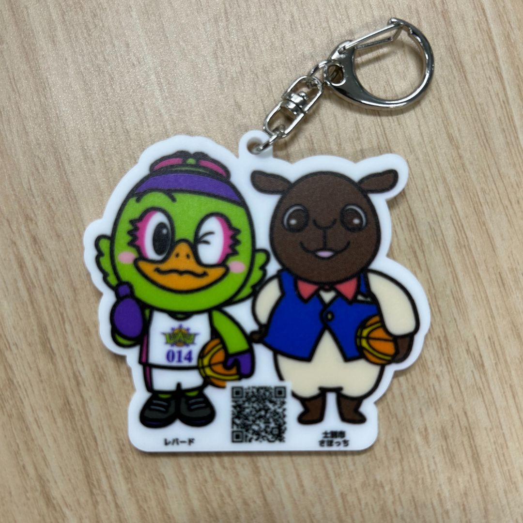 レバード さほっちのオリジナルキーホルダー