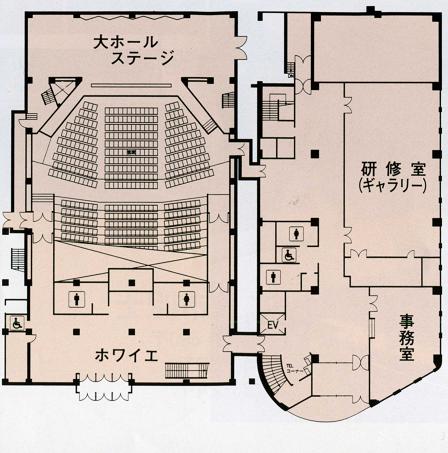 1階施設平面図