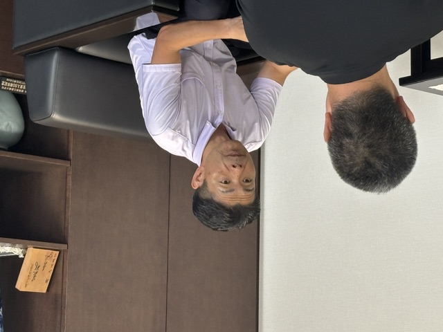市長お気軽未らいトークの様子