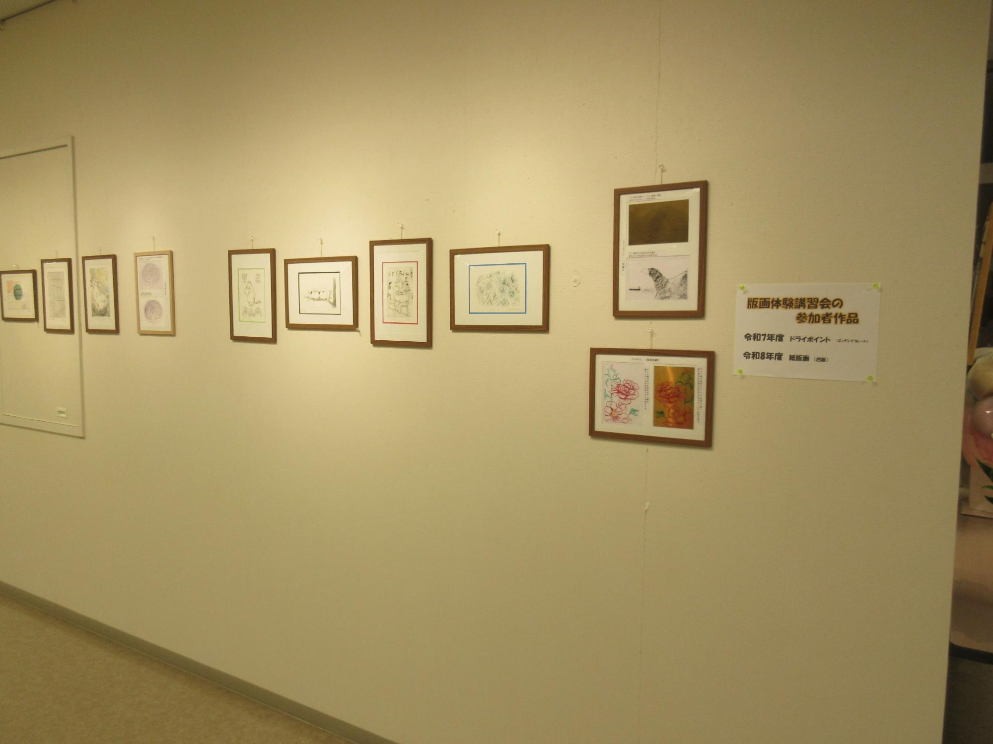 展示の様子