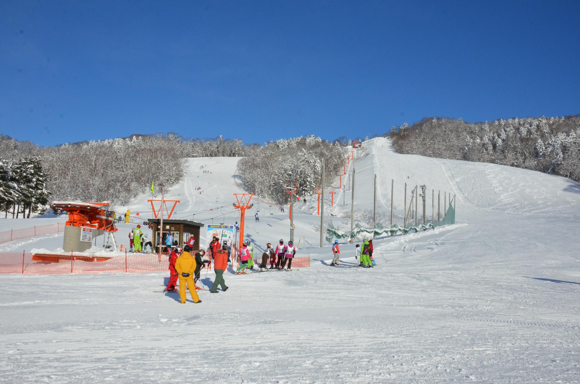 あさひスキー場ゲレンデ