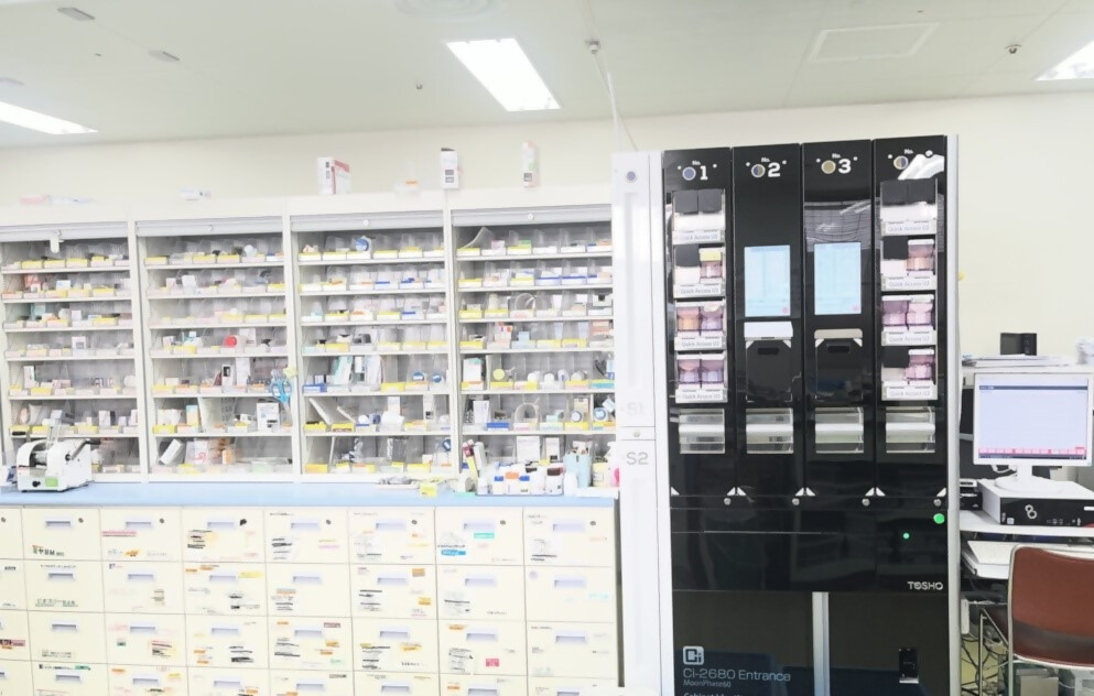 調剤室の様子